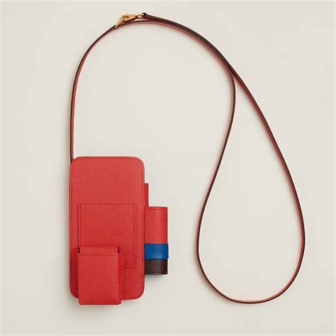 hermes shoulder strap canvas|hermes phone case with strap.